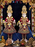 Parabrahma Bhagwan Shri Swaminarayan and Aksharbrahma Shri Gunatitanand Swami